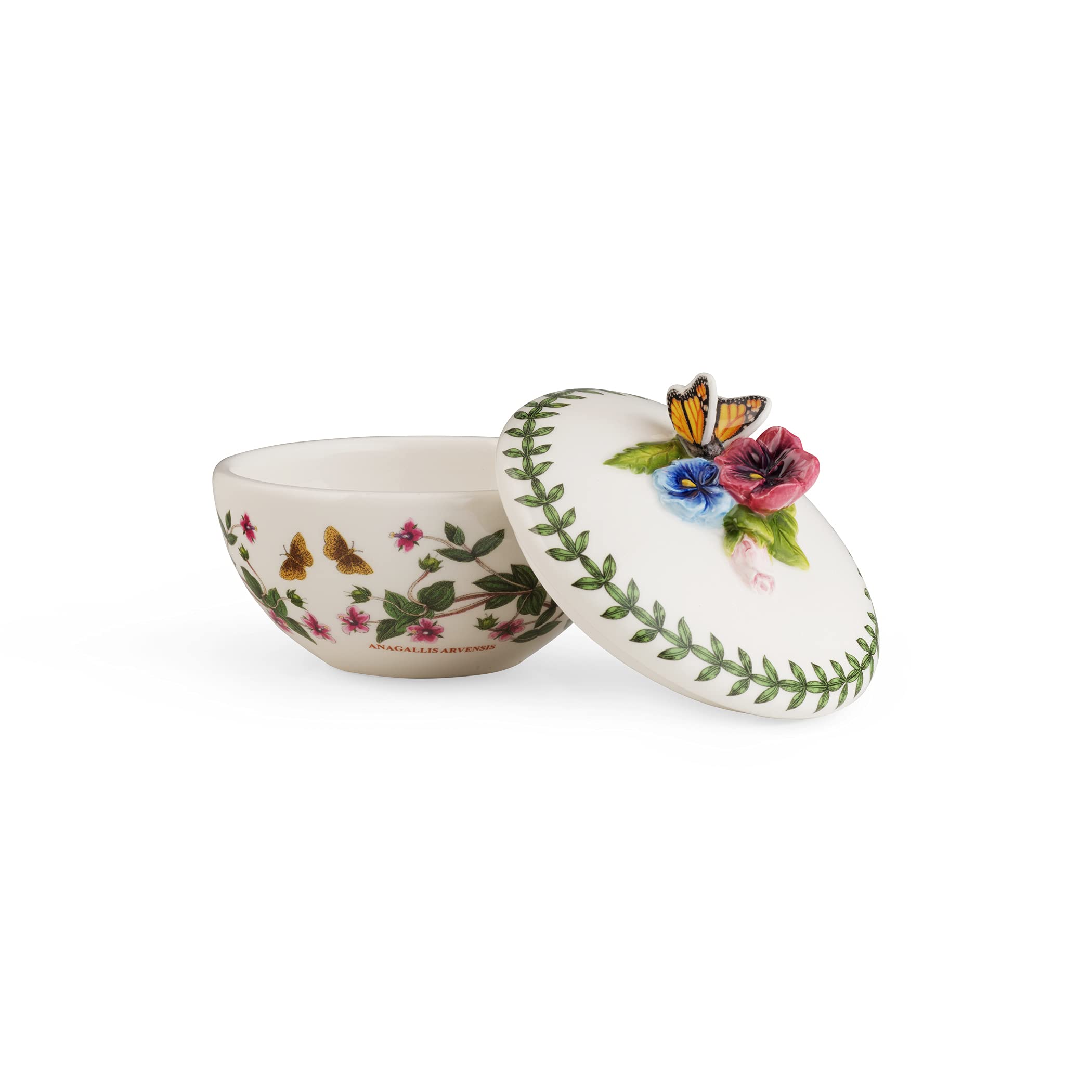 Amazon.com: Portmeirion Botanic Garden Bouquet Butterfly Trinket